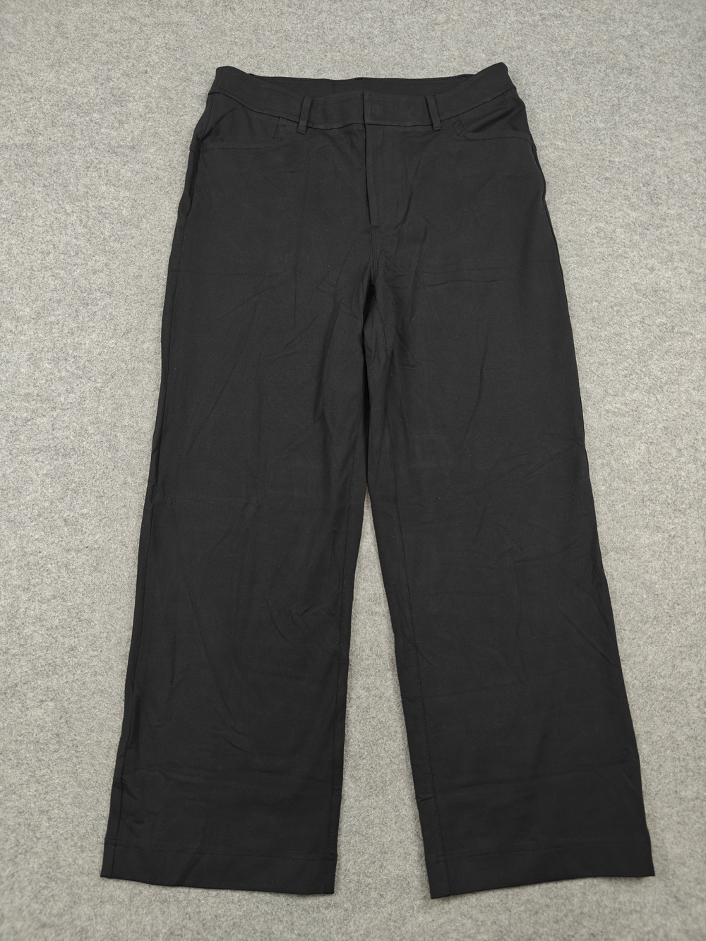 Public Rec Pants Mens 32 Black Khakis Knit Nylon Spandex Stretch Pockets